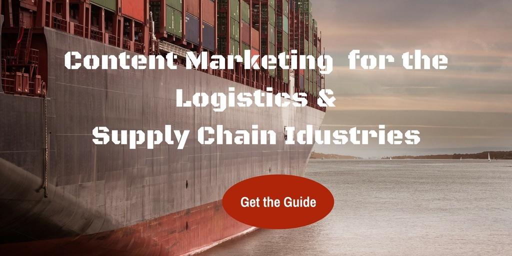 content marketing for the logistics and supply chain industries